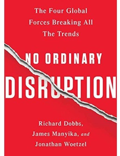 Book Cover of No Ordinary Disruption
